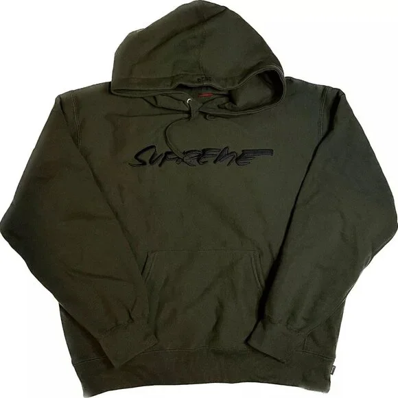 Supreme Futura Hooded Sweatshirt  オリーブ　M Supreme Futura Hooded Sweatshirt Dark Olive Men's - SS24 - US